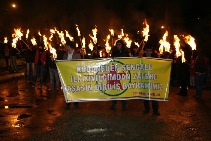 Diyarbakır'da yasadışı gösteriye müdahale