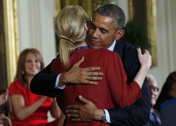 Obama: Meryl Streep'e aşığım bunu Michelle de biliyor