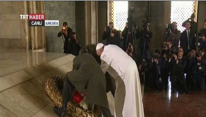 Papa Franciscus  Türkiye'ye geldi