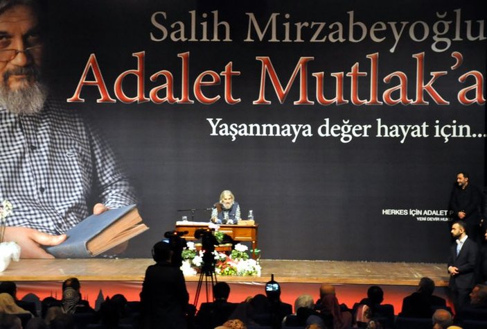 Salih Mirzabeyoğlu'nun konferansına yoğun ilgi İZLE