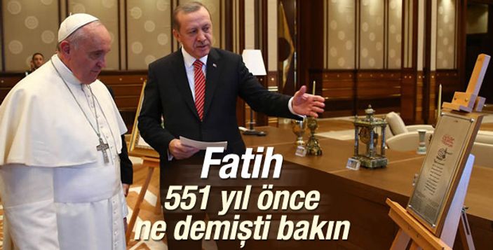 Papa Franciscus Türkiye'den ayrıldı İZLE