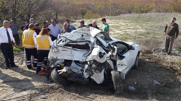 Mersin'de kaza geçiren uzman çavuş hayatını kaybetti