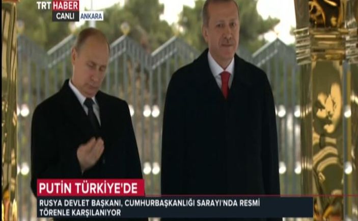 Putin Cumhurbaşkanlığı Sarayı'nda