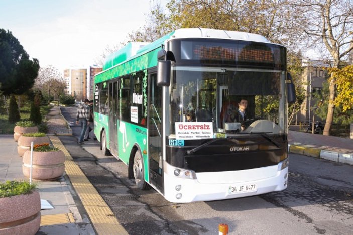 Türkiye'nin ilk elektrikli otobüsü test sürüşüne başladı