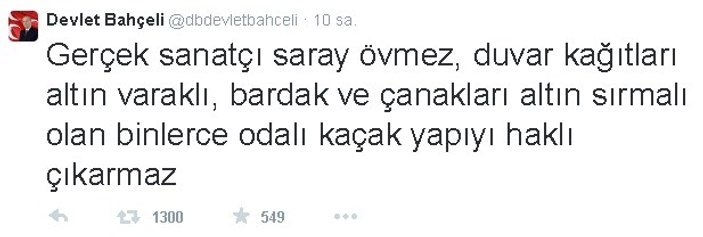Devlet Bahçeli'den Berkin Elvan tweet'i