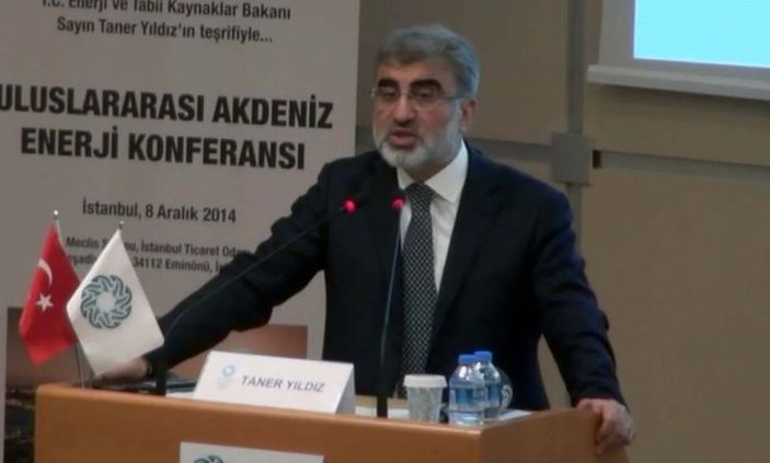 Taner Yıldız'dan doğalgaz boru hattı açıklaması