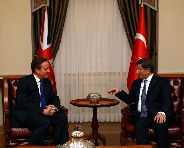 David Cameron Ankara'da