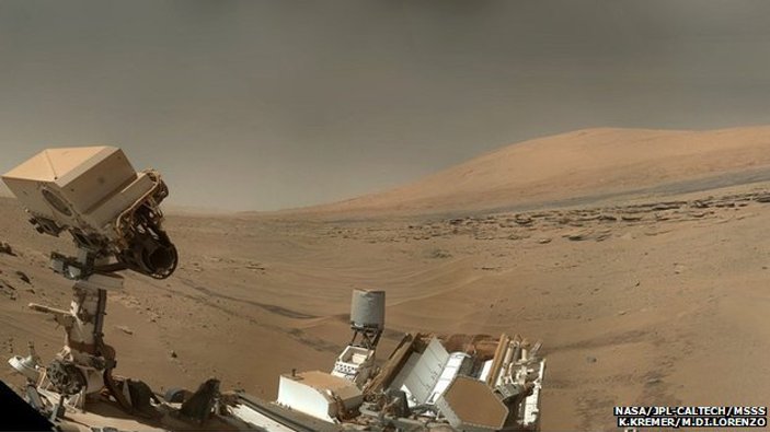 Mars'ı gözlemleyen Curiosity önemli bulgulara ulaştı