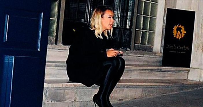 Sezer Derelioğlu Nişantaşı'nda olay çıkardı