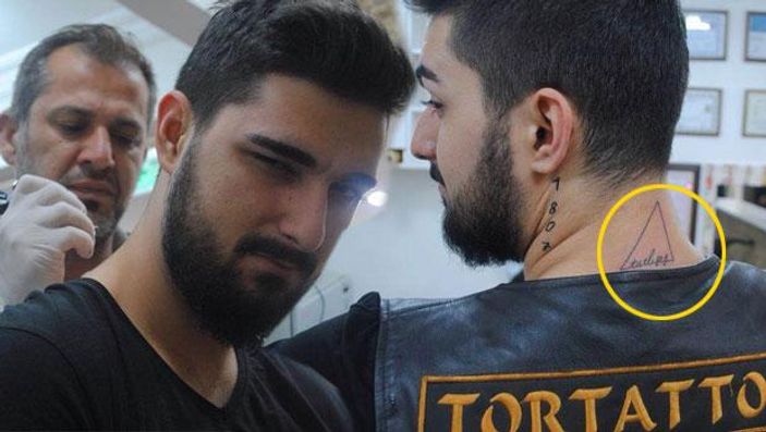 İdo Tatlıses'in yeni dövmesi