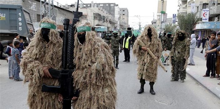 Hamas kuruluşunun 27. yıl dönümünü böyle kutladı
