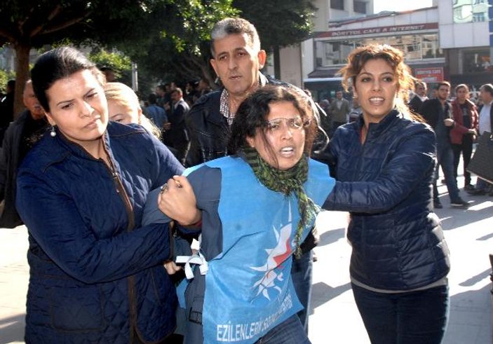 Adana'da polis müdahalesi İZLE