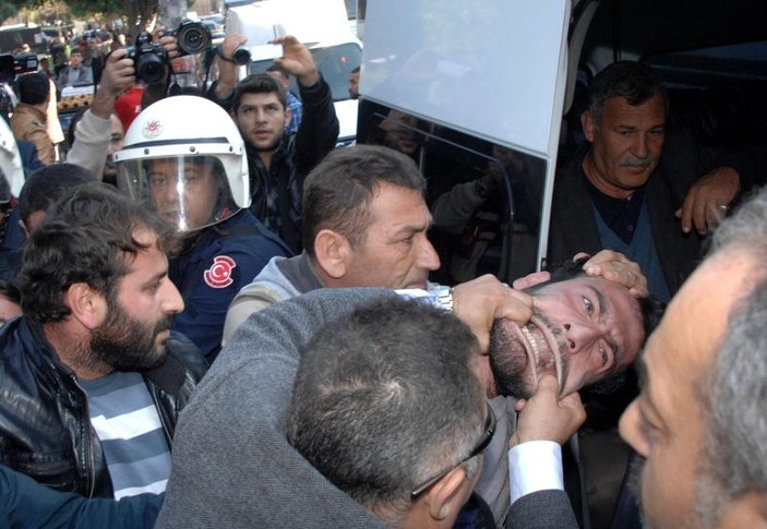 Adana'da polis müdahalesi İZLE