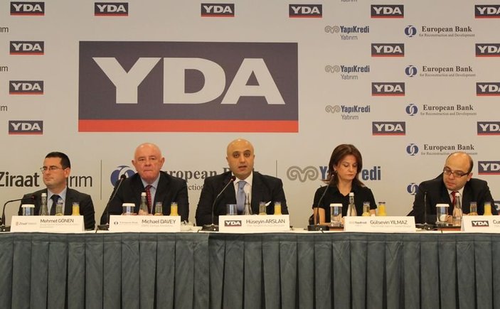 YDA'nın tahviliyle EBRD ilk kez TL'ye yatırım yaptı