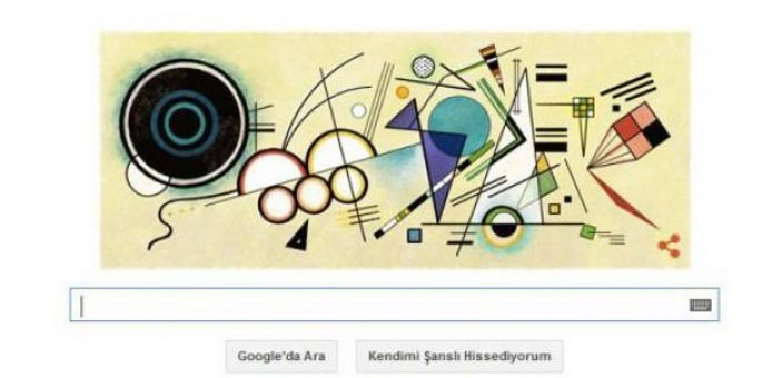 Google Wassily Kandinsky'e Doodle hazırladı