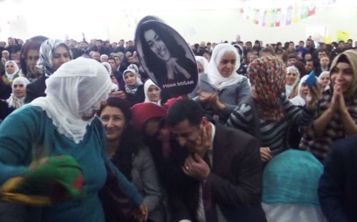 Selahattin Demirtaş Siirt'te zor anlar yaşadı