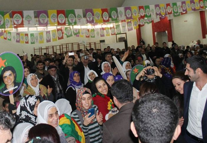 Selahattin Demirtaş Siirt'te zor anlar yaşadı