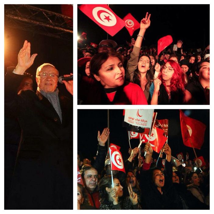 Tunus'ta laik aday Sibsi kazandı