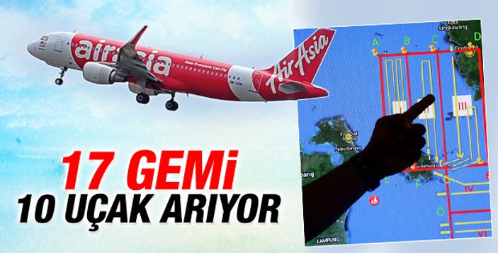 Kayıp AirAsia uçağının enkazı bulundu İZLE
