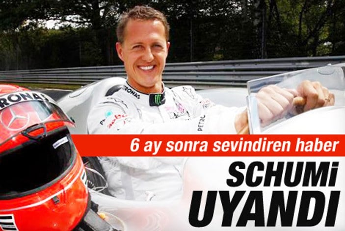 F1 efsanesi Schumacher çocuklarını görünce ağladı