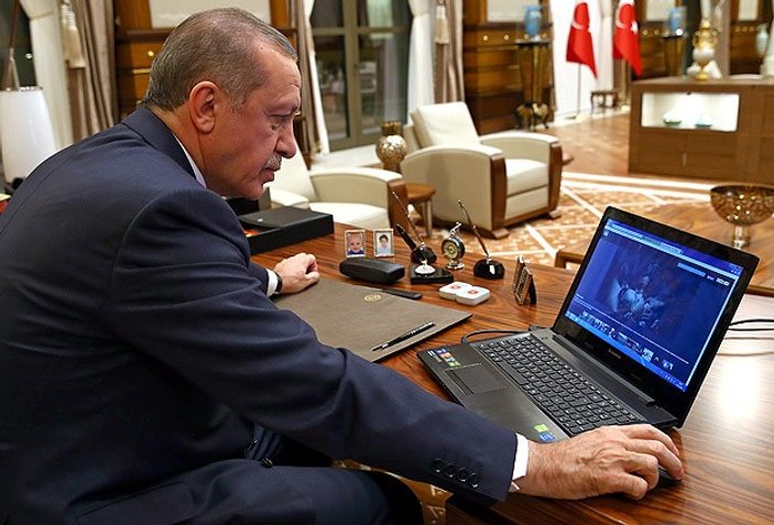 Cumhurbaşkanı Erdoğan'ın seçtiği fotoğraf birinci oldu