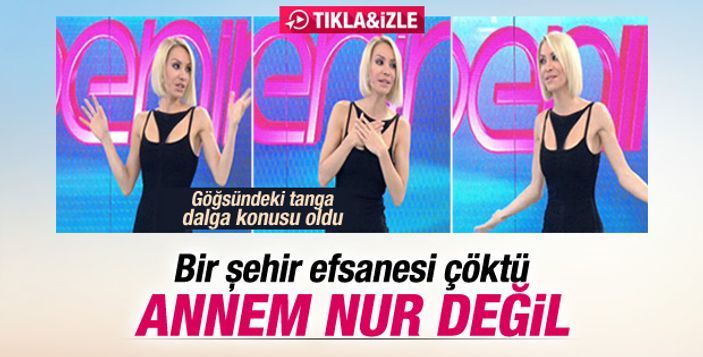 Öykü Serter kafasına tanga geçirdi