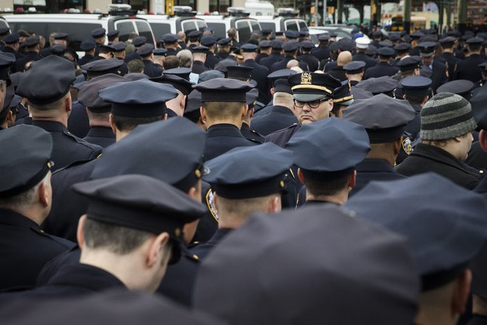 New York polisi başkana yine sırtını döndü