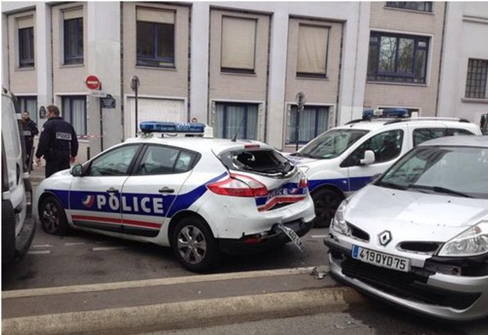 Paris'te saldırganlarla polis arasında kovalamaca