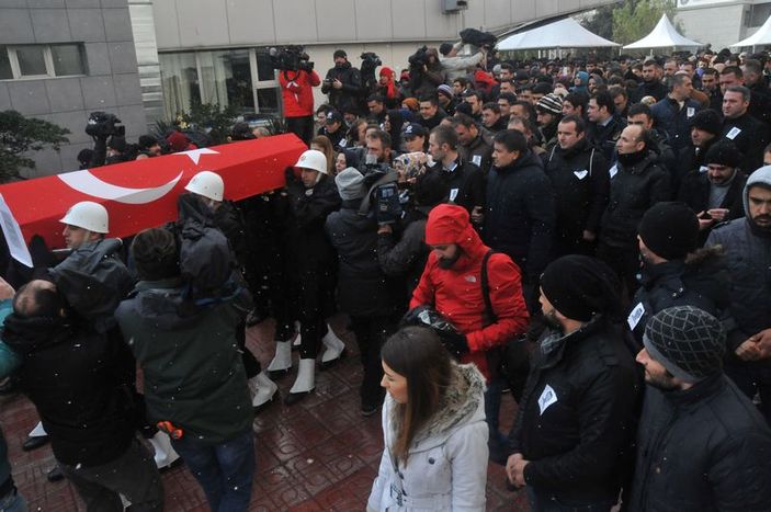 Şehit polis Kenan Kumaş için tören düzenlendi