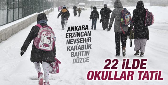 İstanbul'da kar tatili bitti