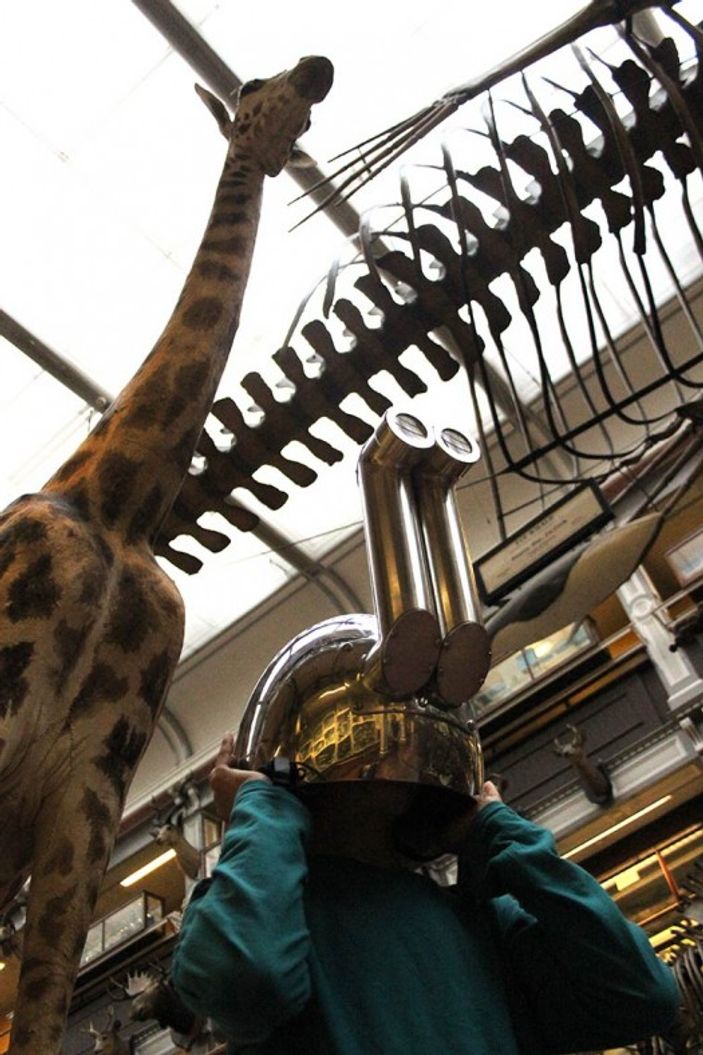 Paris'te hayvanların prototip başlıkları tasarlandı