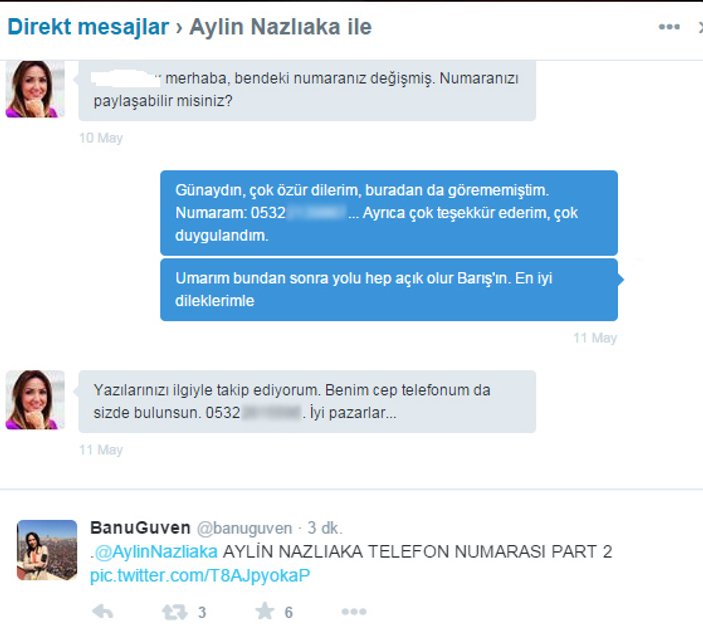 Banu Güven'in Twitter hesabı hack'lendi