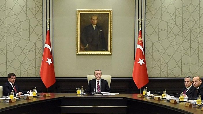 Erdoğan'ın başkanlığındaki Bakanlar Kurulu'ndan ilk kare