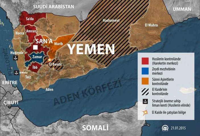 Yemen'de Husilerle devlet arasında anlaşmaya varıldı