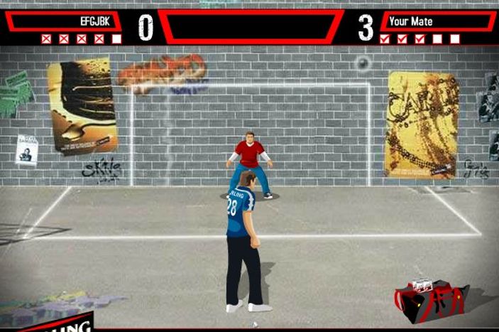 Duvara karşı penaltı kullanın