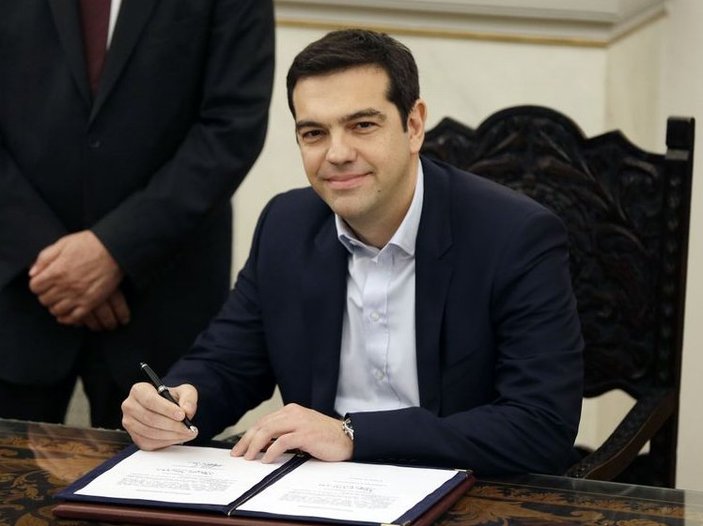 Yunanistan'ın yeni lideri Alexis Tsipras
