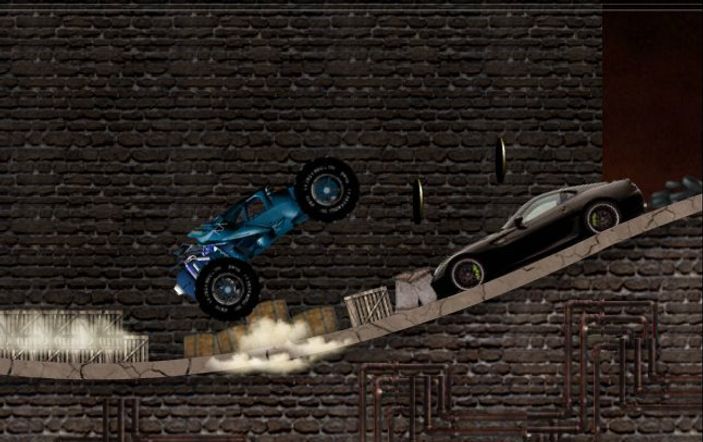 Batman'in arabasıyla yarışın