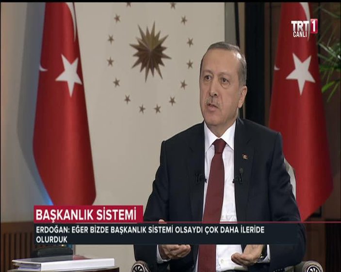 Cumhurbaşkanı Erdoğan TRT Haber'de konuştu