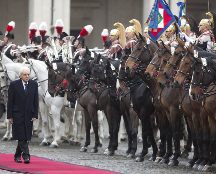 İtalya Cumhurbaşkanı Mattarella yemin etti