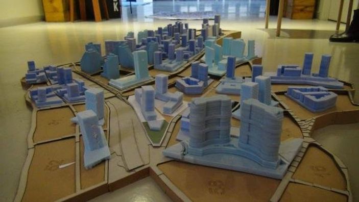 Fikirtepe projesi makete aktarıldı