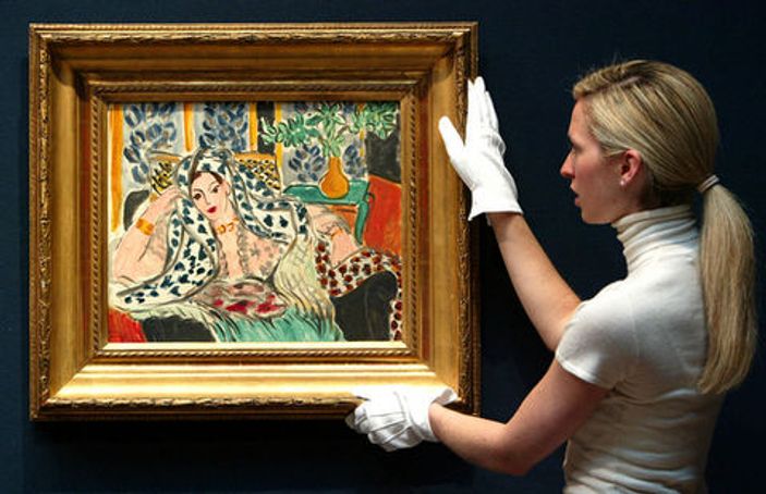 Nermin Sultan tablosu 24 milyon dolara satıldı