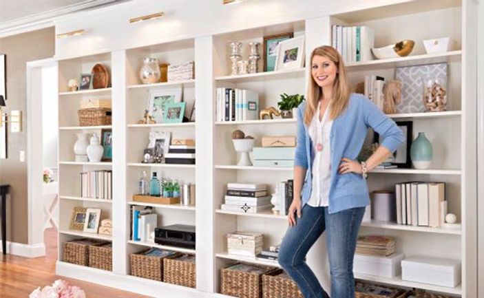 Dekorasyonda duvar rafı kullanımı