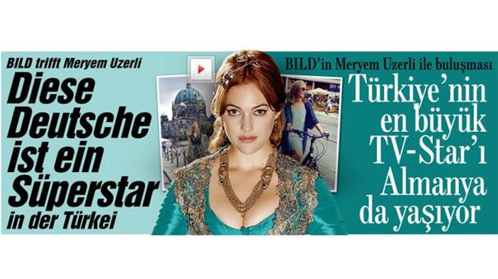 Alman Bild'den Meryem için Türkçe başlık