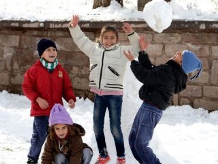 Ankara'da kar tatili