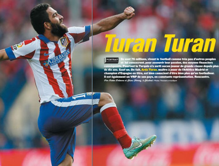 Fransız dergisinden Arda Turan'a Erdoğan sorusu