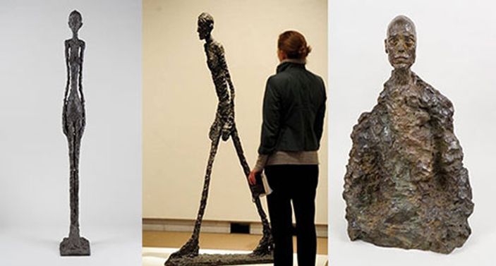 Dünyanın en pahalı heykelcisi Giacometti Pera Müzesi'nde