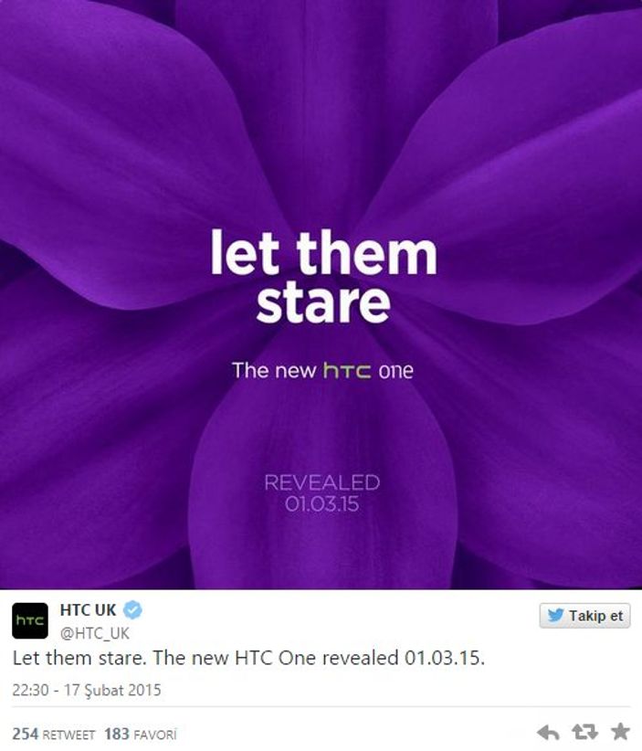 HTC M9'un çıkış tarihini onayladı