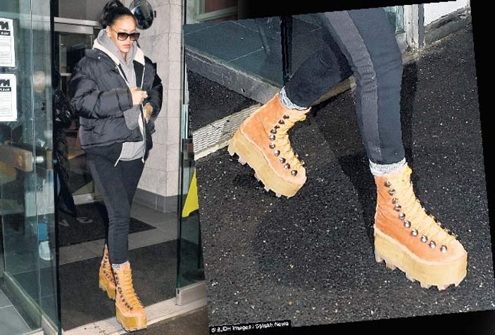 Rihanna'nın kar botları