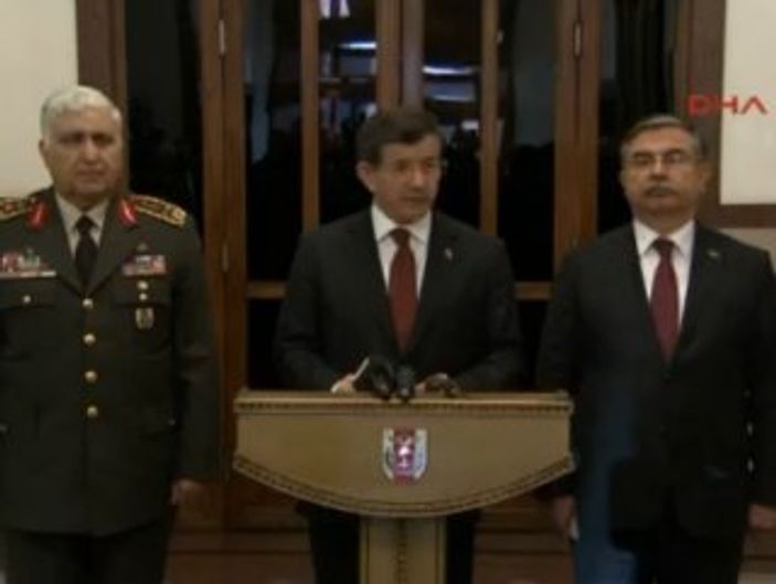 Davutoğlu Şah Fırat Operasyonu'nu anlattı