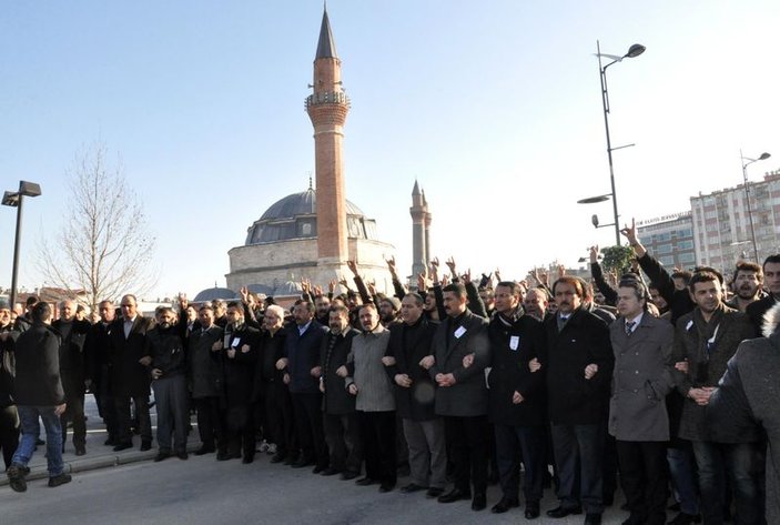 Sivas Ülkü Ocakları Fırat Yılmaz Çakıroğlu için yürüdü